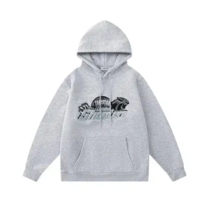 Trapstar sporty grey hoodie