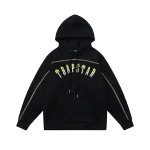 Trapstar trendy and cool style black hoodie