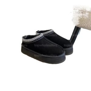 UGG Classic Style Fashionable Black Cotton Shoes