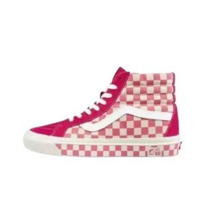 Vans Checkered High-top Trendy Shoes