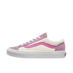 Vans Classic Style Pink and White Color Blocking