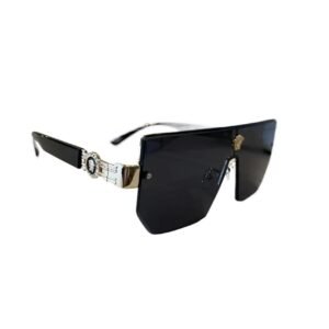 Versace's luxurious black sunglasses