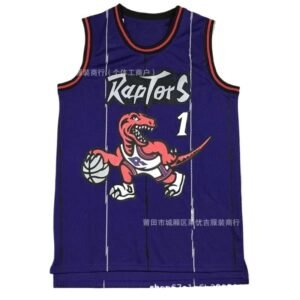 Vince Carter's retro purple jersey of the Raptors