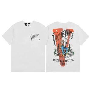 Vlone retro-style white T-shirt