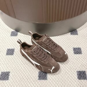Balenciaga retro brown shoes