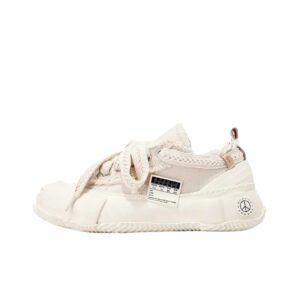 Xvessel vulcanized shoes retro style off-white