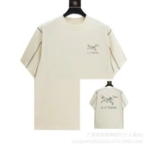 Arc'teryx minimalist style off-white T-shirt
