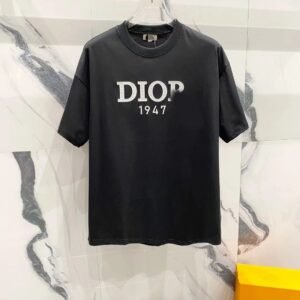 Dior 1947 Series Black T-shirt