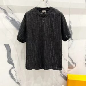 Dior classic black short-sleeve T-shirt