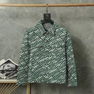Fendi Double F Retro Green Jacket