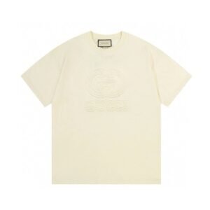 Gucci classic simple style off-white T-shirt