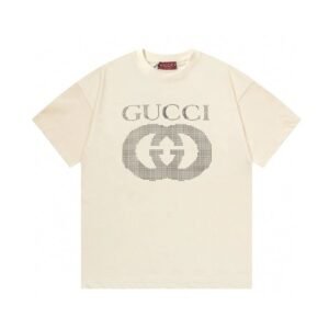GUCCI Classic Style Off-White T-shirt
