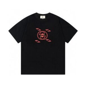 Gucci Dragon Pattern Retro Style T-shirt