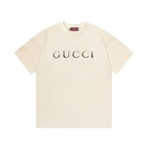 GUCCI pixel - style beige T - shirt