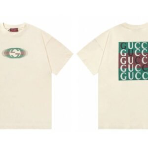Gucci retro - style beige T - shirt