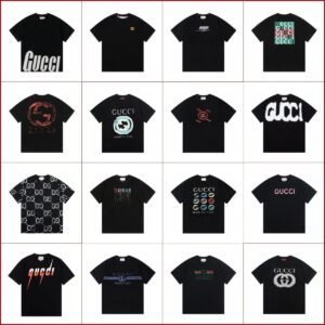 Gucci trendy black T-shirt