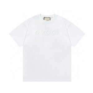 Gucci white minimalist style T-shirt