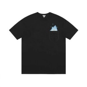 LOEWE Black Fun Style T-shirt