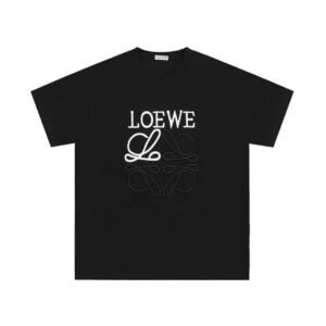 LOEWE minimalist black T-shirt