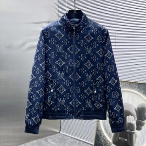 Louis Vuitton Classic Monogram Retro Style Jacket