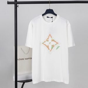 Louis Vuitton Printed Fashion White T-shirt