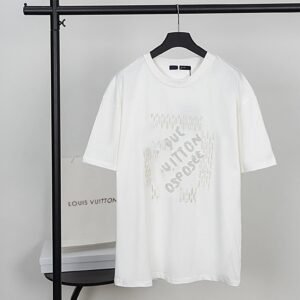 LV Trendy Style White T-shirt