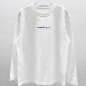 Maison Margiela minimalist style white T-shirt