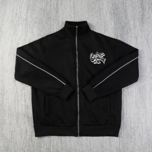 Corteiz street-style black jacket
