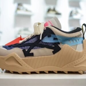 Off-White Beige Trendy Sports Shoes