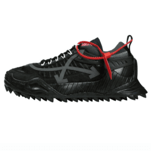 Off-White Black Trendy Sports Shoes