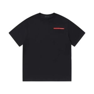 Prada simple style black T-shirt