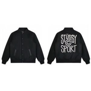 Stussy Sport series black jacket