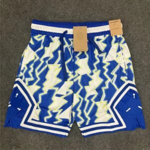 China Selected Lightning Wind Blue Shorts