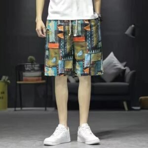 China Selected Geometric Pattern Trendy Shorts