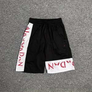 China Selected Trendy Brand Black and Red Shorts