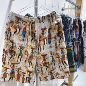 China Selected Ethnic Style Printed Shorts