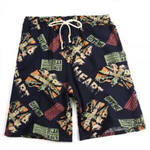 China Selected Retro-style Printed Shorts