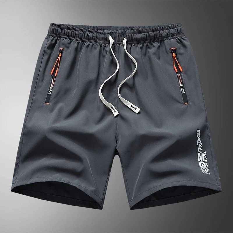 China Selected Casual Style Dark Grey Shorts