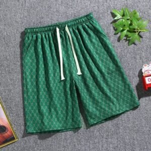 China Selected retro green shorts