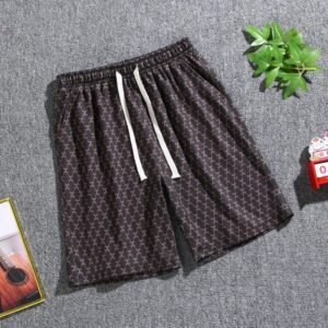 China Selected Retro-style Brown Shorts