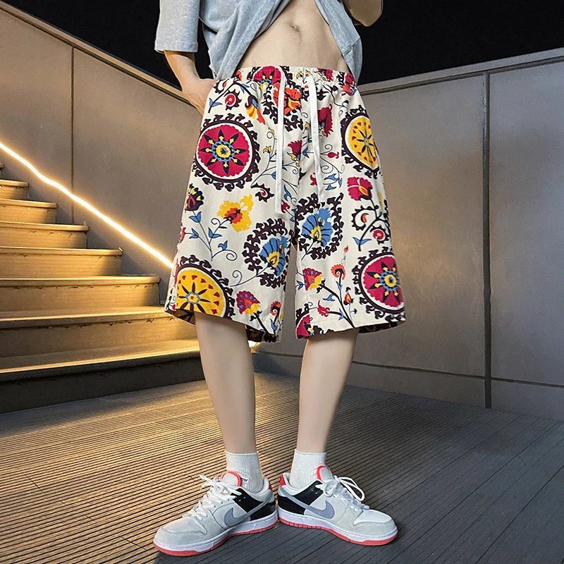 China Selected Ethnic Style Printed Shorts