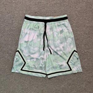 Tie-dye style shorts selected in China