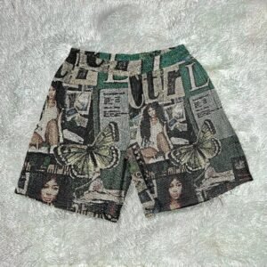 China Selected Retro-style Printed Shorts