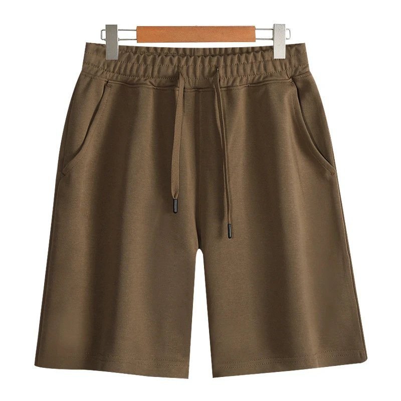 China Selected Simple and Casual Khaki Shorts