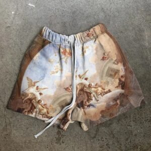 China Selected Retro-style Printed Shorts