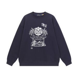 Ralph Lauren Printed Casual Style Sweatshirt