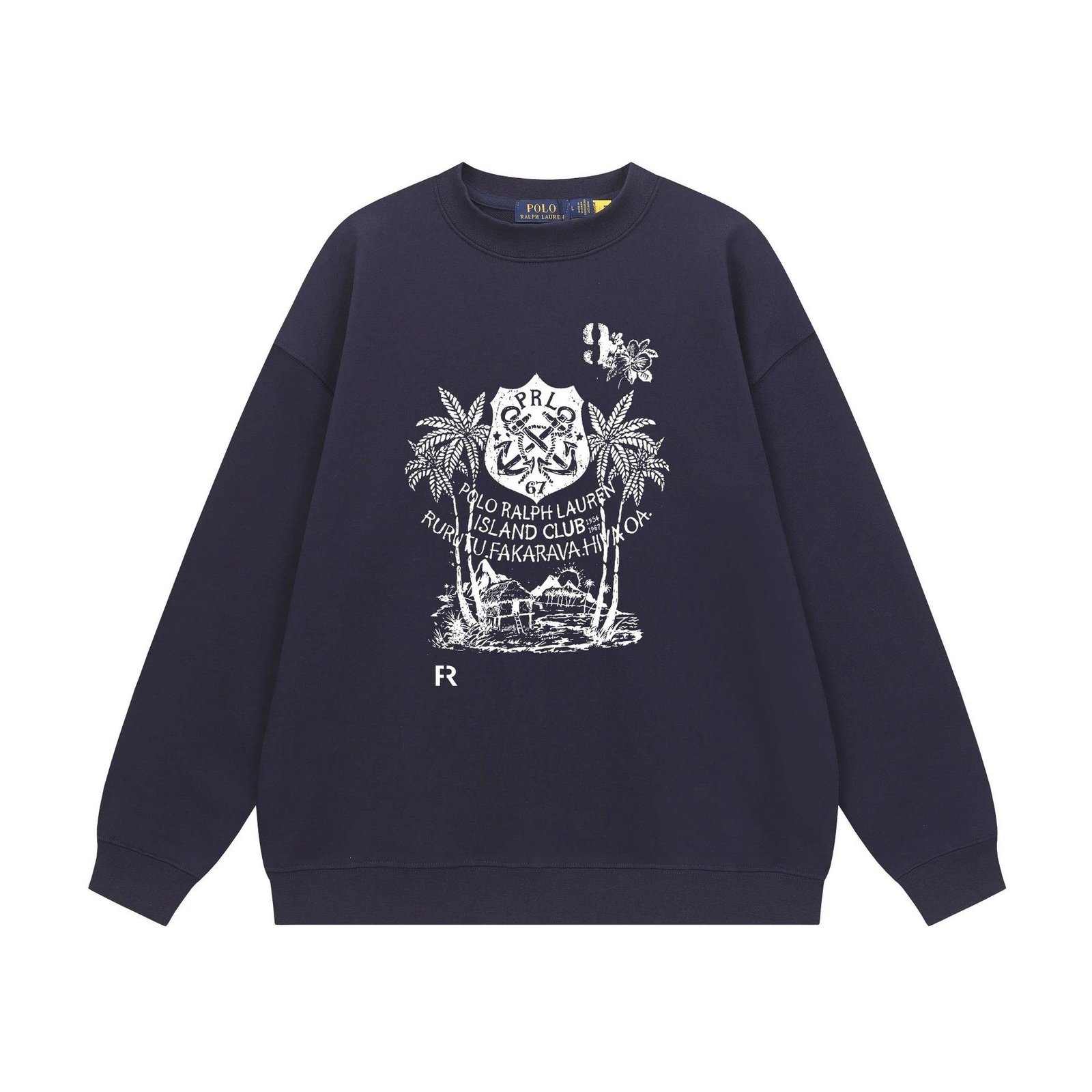 Ralph Lauren Printed Casual Style Sweatshirt