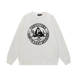 Ralph Lauren retro-style white sweatshirt