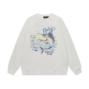 Ralph Lauren Marin Club White Sweatshirt