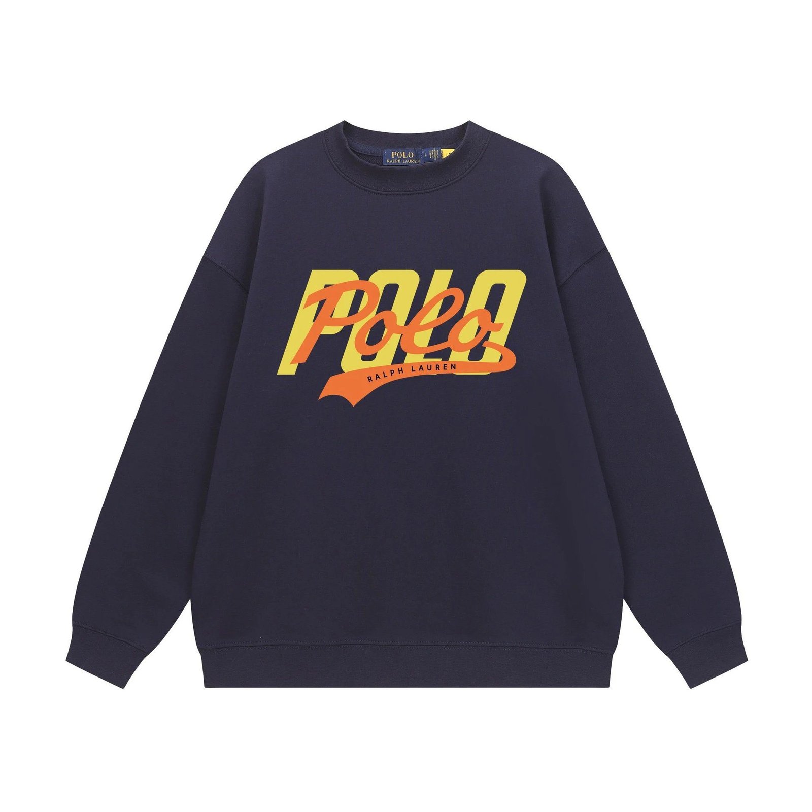 Ralph Lauren Polo Series Fashion Navy Blue Sweatshirt